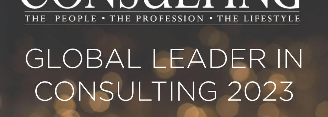 Excellence in Consulting Global Leader Award