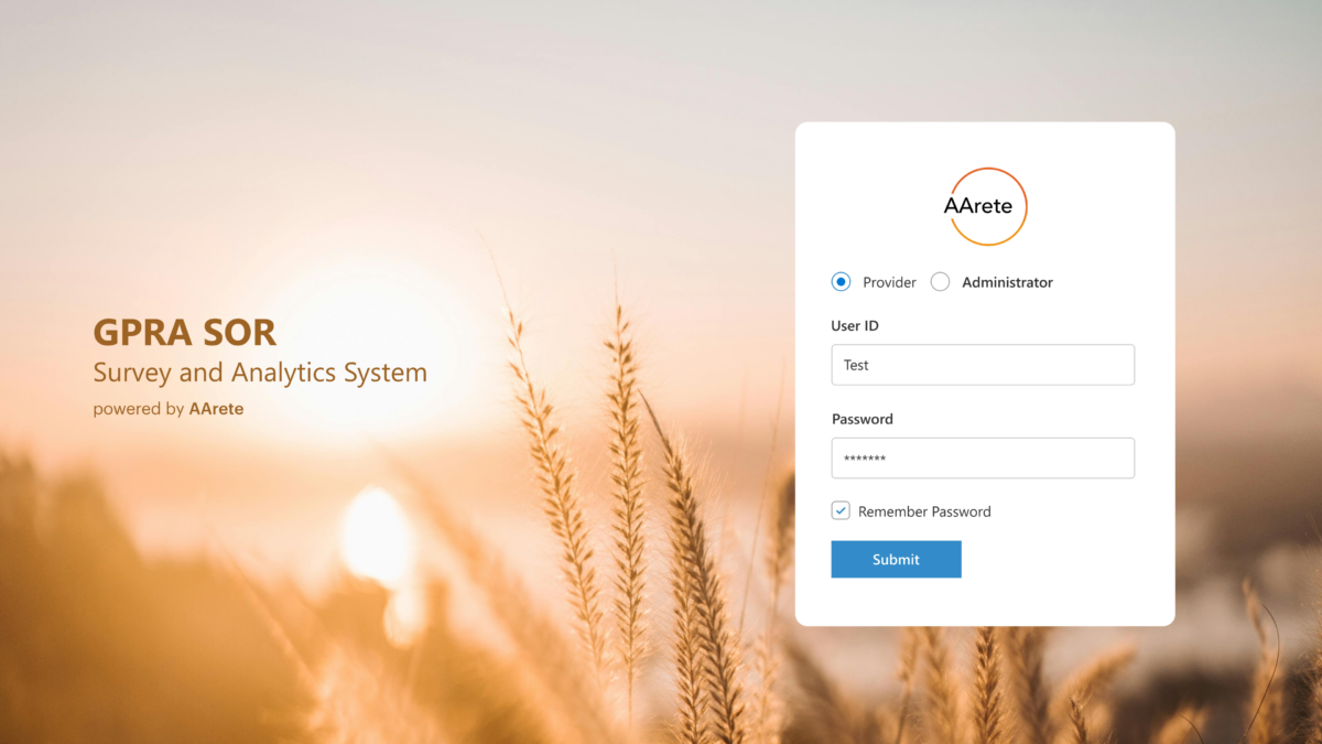 Figure 1: Login Page